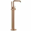 Grohe Einhebel-Wannenarmatur Essence 23491 BodenmontageWarm Sunset Gebürstet 8