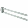 GROHE Handtuchhalter Selection 41063 2-armig Schwenkbar Supersteel, 41063DC0 7