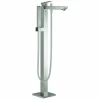 GROHE EH-Wannenbatterie Eurocube 23672_1 Fertigmontageset Bodenmontage Supersteel, 23672DC1 8