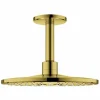 GROHE Kopfbrauseset Rainshower SmartActive 310 26477, 2 Strahlarten, Deckenauslass 142 Mm, Runde Form, Cool Sunrise 10