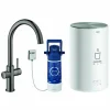 Grohe Armatur Und Boiler Red Duo M-Size C-Auslauf Hard Graphite, 30083A01 13