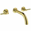 GROHE 3-Loch-Waschtisch-Batterie Atrio 20169_3, Wandmontage, Fertigmontageset Für 29 025 002, Mit Hebelgriffen, Ausladung 180 Mm, Cool Sunrise 8