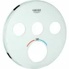 Grohe Rosette 49036 Für SmartControl UP-THM Rund Mit 3 ASV Moon White 7