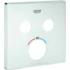 Grohe Rosette 49040 Für SmartControl UP-THM Eckig Mit 2 ASV Moon White 7