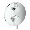 Grohe Atrio Thermostat-Wannenbatterie Mit Integrierter 2-Wege-Umstellung, 2 Verbraucher, Farbe: Chrom – 24138003 5
