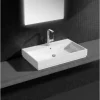 Grohe Cube Keramik Aufsatzwaschtisch 80 Cm, Mit Beschichtung 10