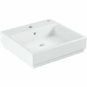 Grohe Cube Keramik Aufsatzwaschtisch 50 Cm, Mit Beschichtung 8