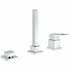 Grohe Eurocube 3-Loch Einhand-Wannenkombination 8