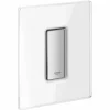 Grohe Skate Cosmopolitan Betätigungsplatte, Mit Glasoberfläche Moon White 8