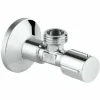 Grohe Eckventil, Metallgriff Selbstd. Anschlussgew., Chrom 8