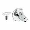 Grohe Atlanta Eckventil, Steckschlüssel-Oberteil, Chrom 19