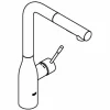 GROHE Einhand-Spültischbatterie 30270BE0 Herausz. Dual-Spülbrause Nickel Poliert Nickel Poliert Herausz. Dual-Spülbrause 10