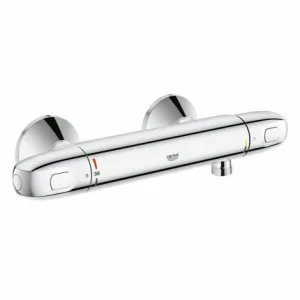 Grohe Grohtherm 1000 Set Brausethermostat + Brauseset Komplett 2 Strahlarten Tempesta 100 (34143003-Tempesta) 9