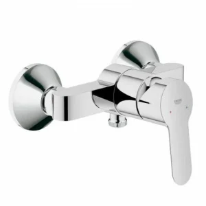 Grohe Brauseset Bauedge Mixer + Tempesta 100 2-strahlige Handbrause Mit Wandhalterung, Chrom (MixigeurD1-Tempesta3) 9