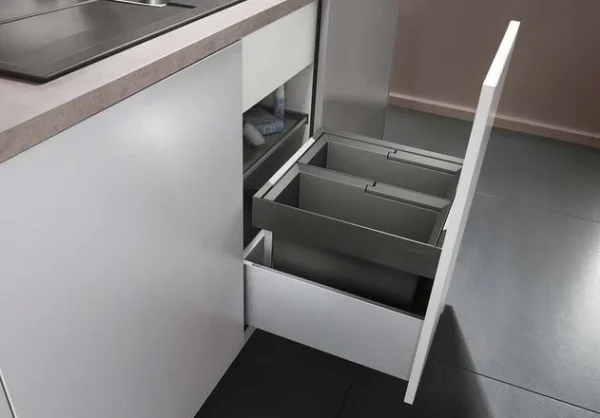 Blanco Abfallsystem 521468 2 Behälter, Mit Systemdeckel, 2x 16 L 6
