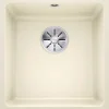 Blanco Subline 375-u Spüle 523727 41,4×45,6cm, PuraPlus Magnolia Glänzend, Für Unterbau 34
