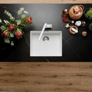 Blanco Subline 500-u Spüle 523432 53x46cm, PuraDur Anthrazit, Für Unterbau 14