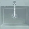 Villeroy & Boch Subway Einbauspüle 330902S5 Mit Ablaufgarnitur Und Exzenterbetätigung, Ebony 23