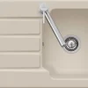 Villeroy Und Boch Architectura Spüle 334001SM Steam, Ablaufgarnitur Mit Handbetätigung 25